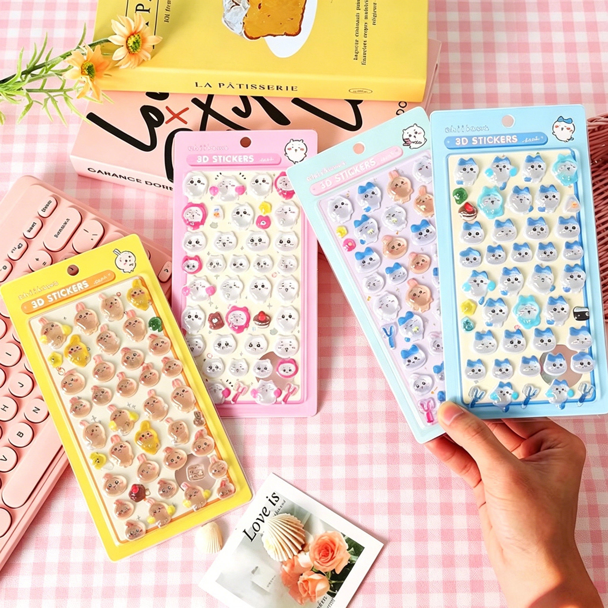 Cosplay Prop Diy - Chiikawa 3D Cute Relief Sticker DIY