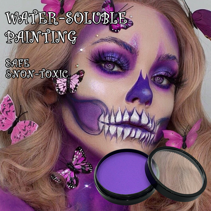 6 Colors Water Activated Face  - مراجعة Cosplay Prop Paint وسعره