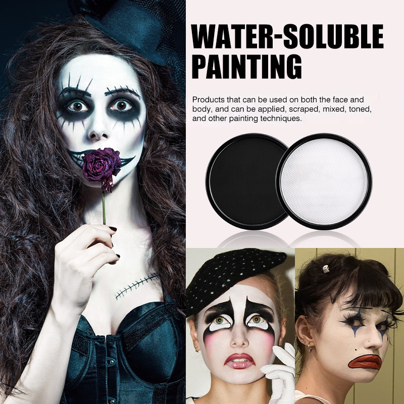 6 Colors Water Activated Face  - مراجعة Cosplay Prop Paint وسعره