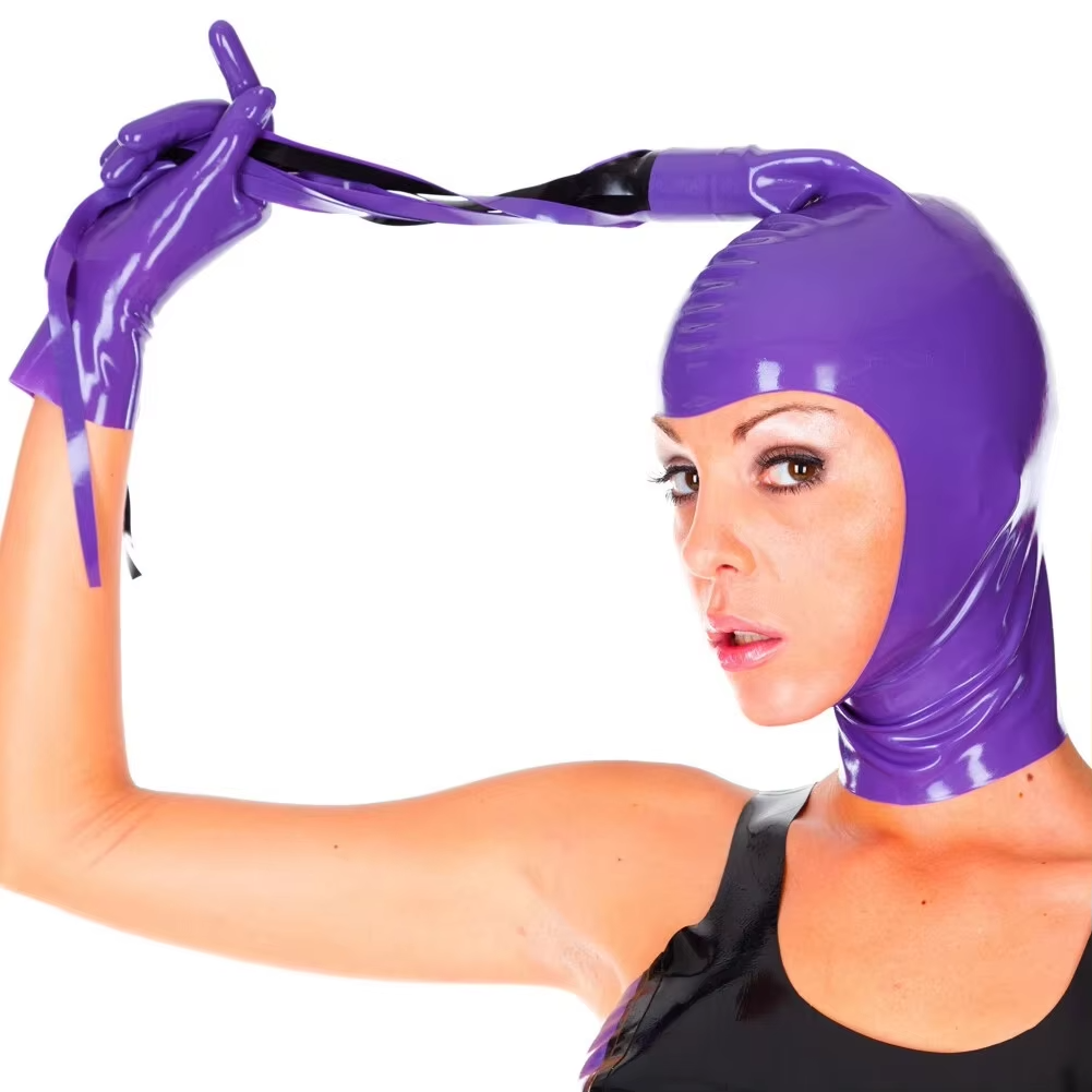 Black Latex Hood with Latex Po - مراجعة Cosplay Prop Paint وسعره