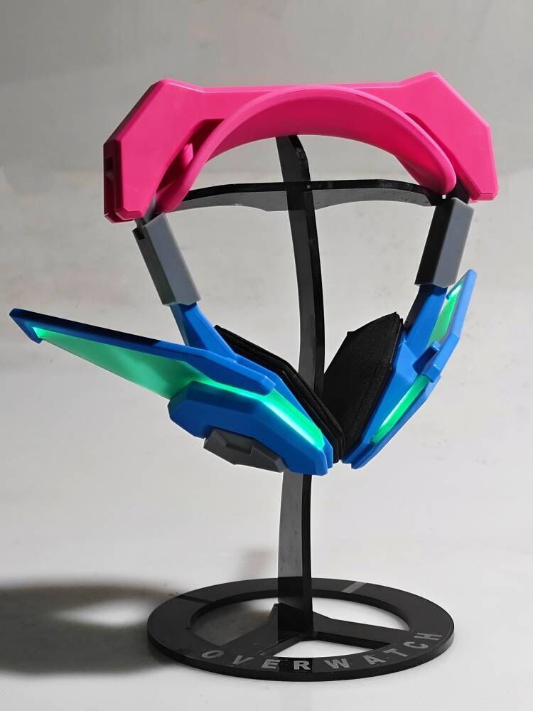 MMGG Game Overwatches D.Va Mus - مراجعة Dva Cosplay Prop وسعره