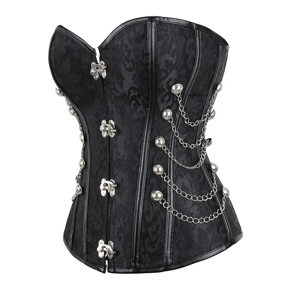 Medieval Steampunk Overbust Co - مراجعة Boning Corset Steel وسعره