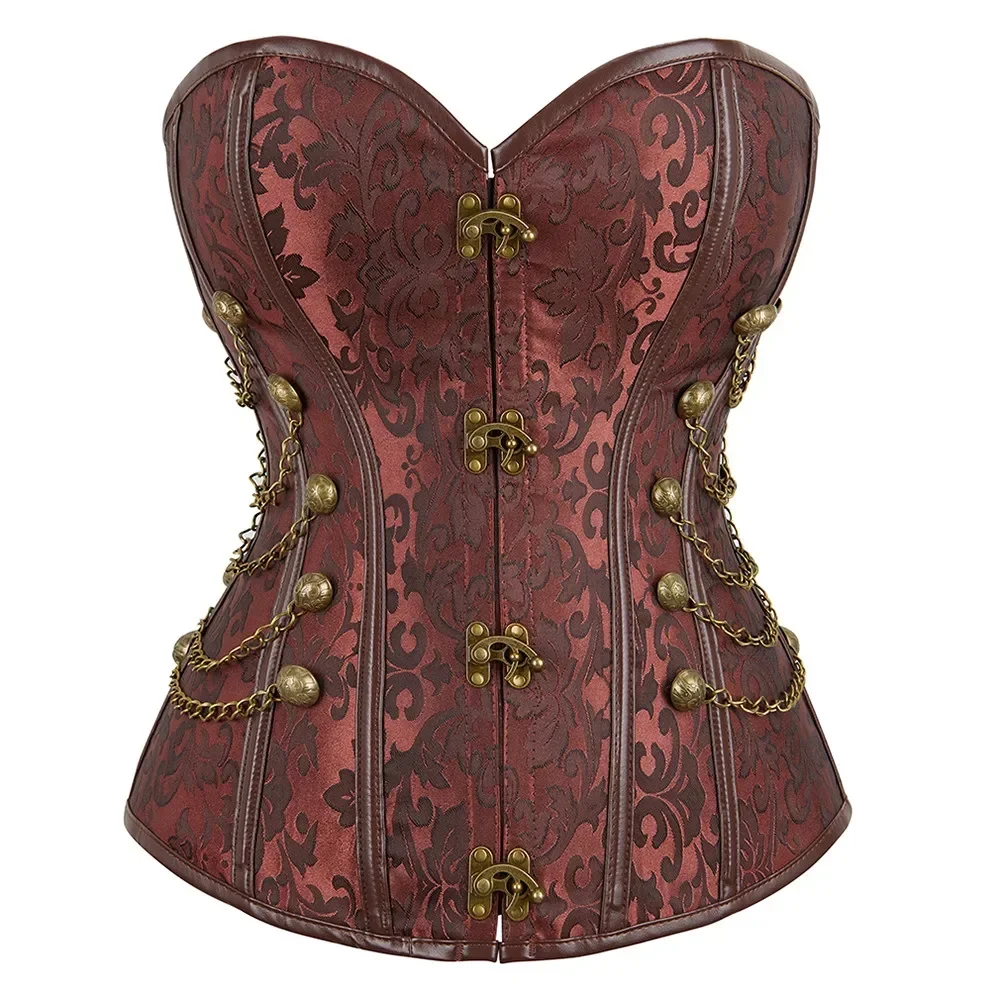 Medieval Steampunk Overbust Co - مراجعة Boning Corset Steel وسعره