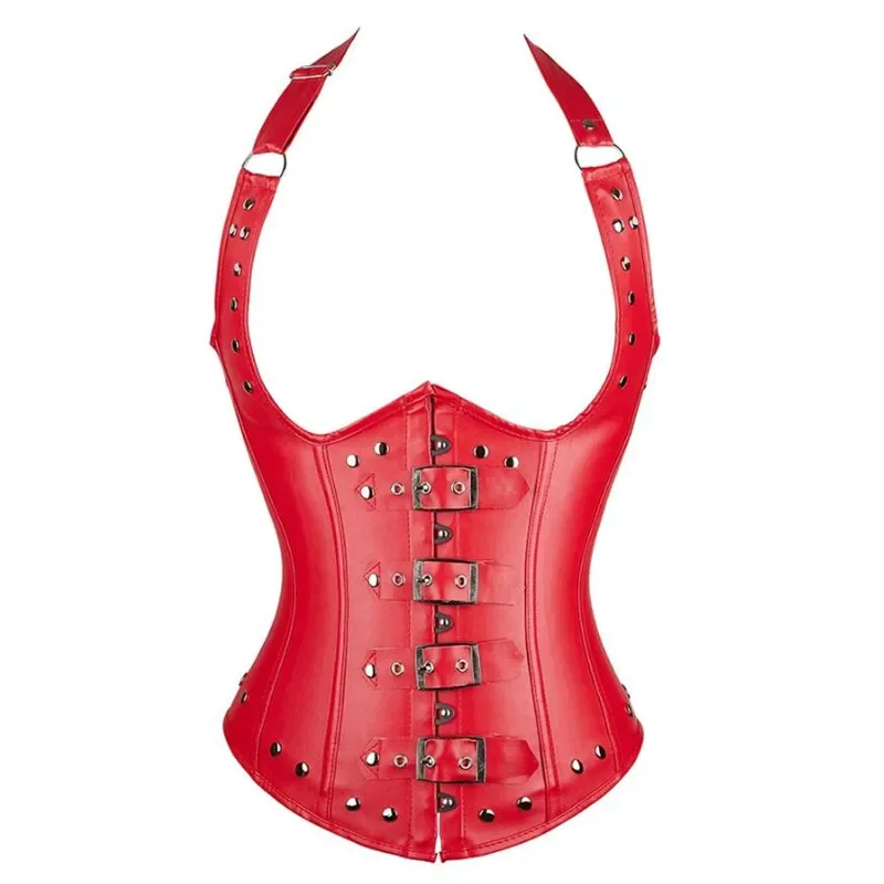 Leather Underbust Corset Tops  - مراجعة Boning Corset Steel وسعره