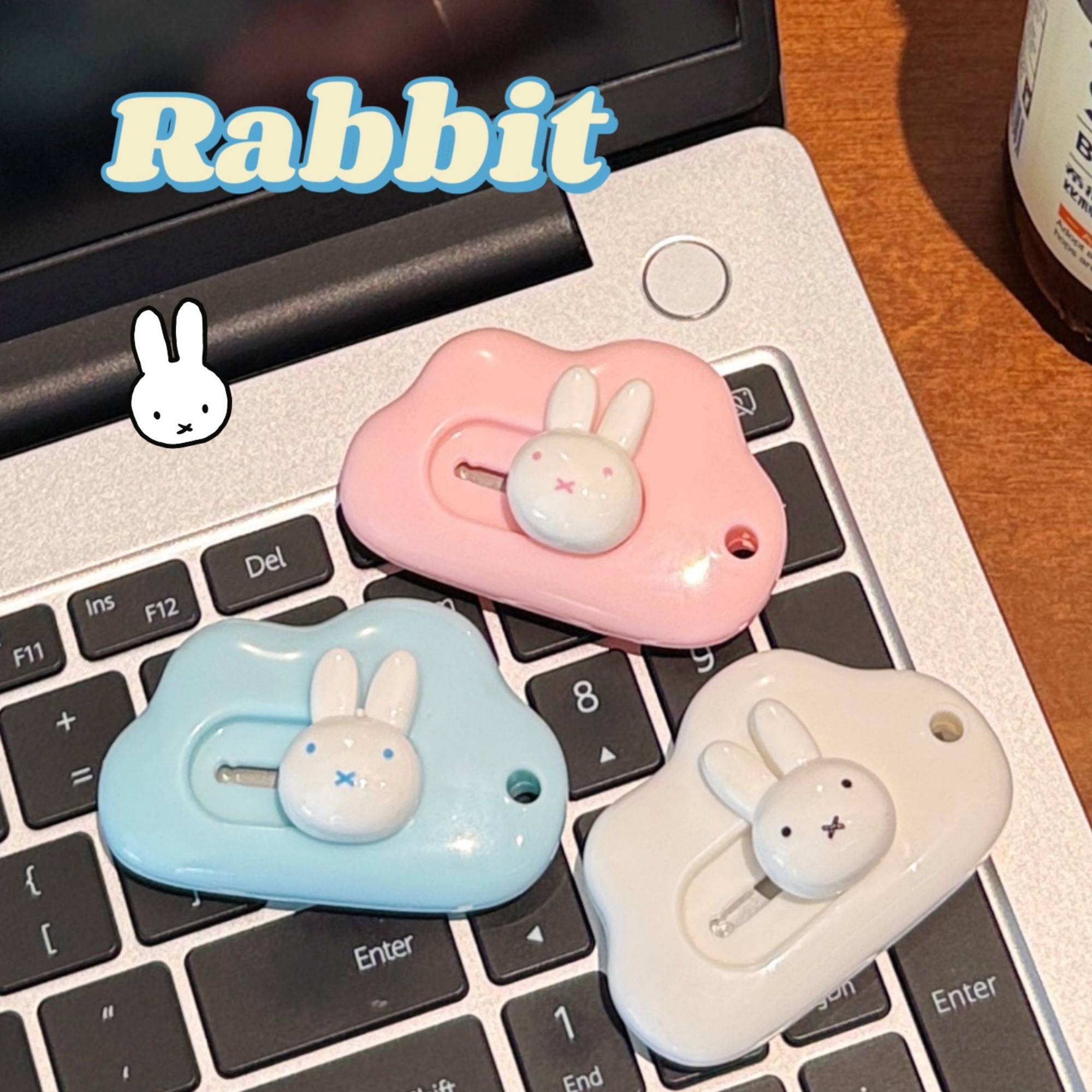 HOT Selling 1/3 Pcs Cute Miffy - مراجعة Cosplay Prop Knife وسعره