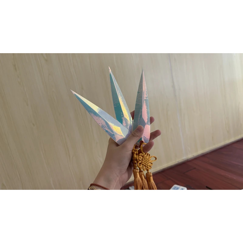 CyAnime KPop HUNTR/X Zoey Cosp - مراجعة Cosplay Prop Knife وسعره