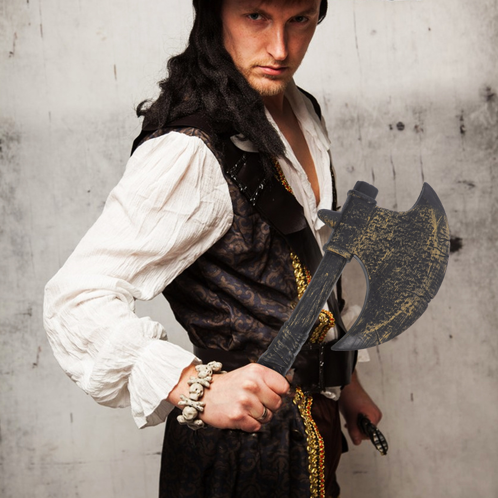 Pirate Axe Prop Realistic Desi - مراجعة Cosplay Prop Axe وسعره