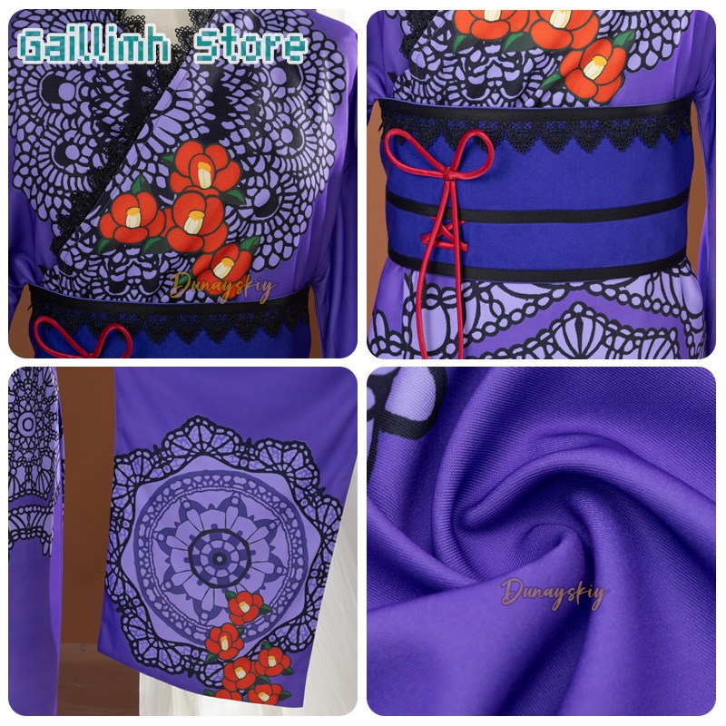 Aikatsu! Yurika Toudou Yukata  - مراجعة Cosplay Prop Pattern وسعره