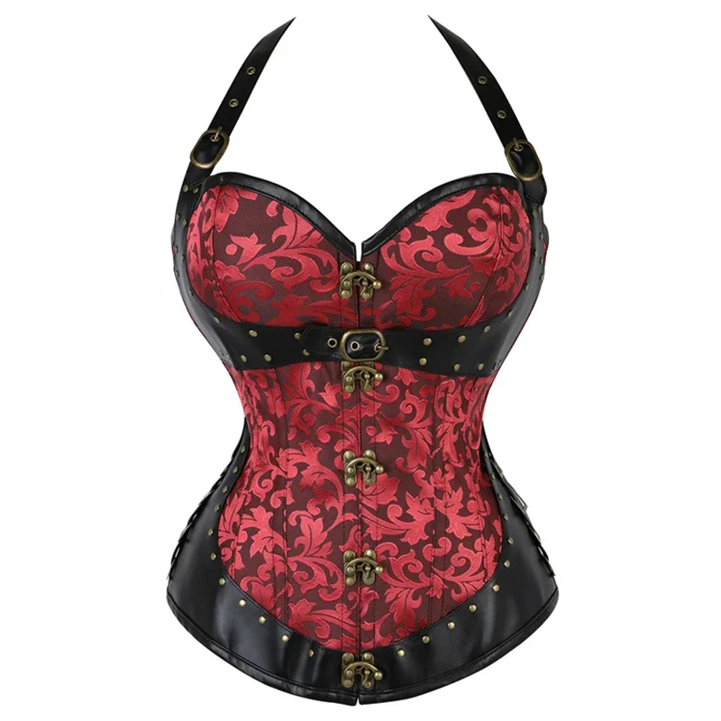 Steampunk Corset Top Steel Bon - مراجعة Boning Corset Steel وسعره