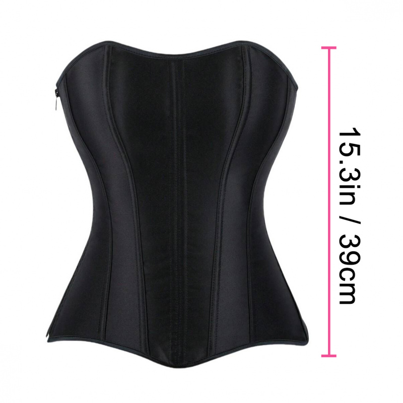 XXS Side Zipper Long Corset To - مراجعة Boning Corset Steel وسعره