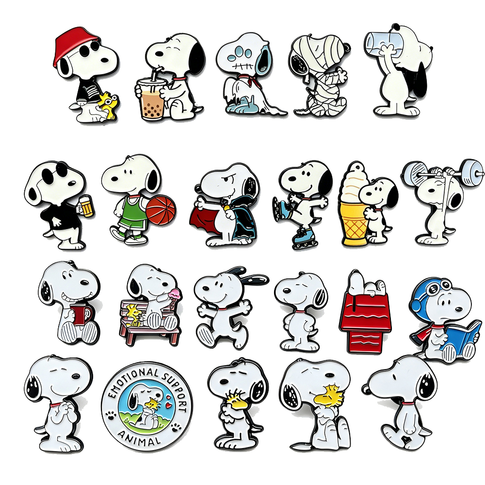 8/10/11pcs Puppy Dog Enamel Pi - مراجعة Cosplay Prop Bag وسعره