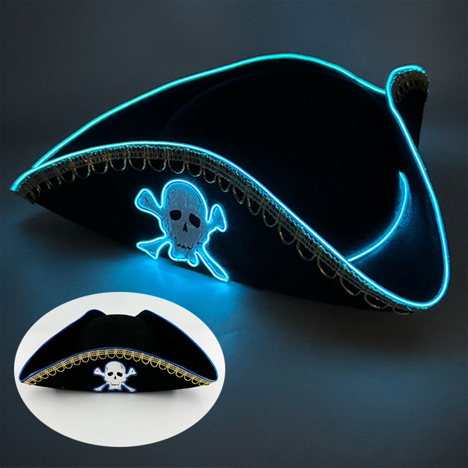 2025 Hot Adult Skull Pattern P - مراجعة Cosplay Prop Pattern وسعره
