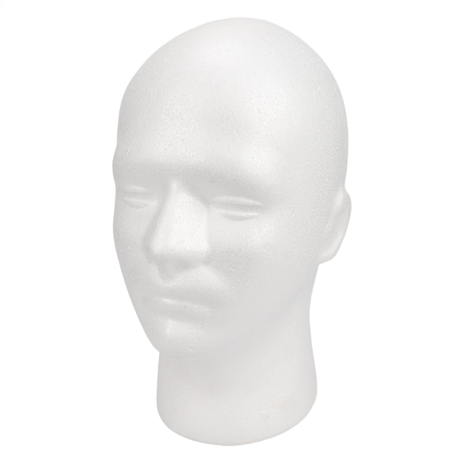 Mannequin Head Men's Hats Show - مراجعة Cosplay Prop Foam وسعره