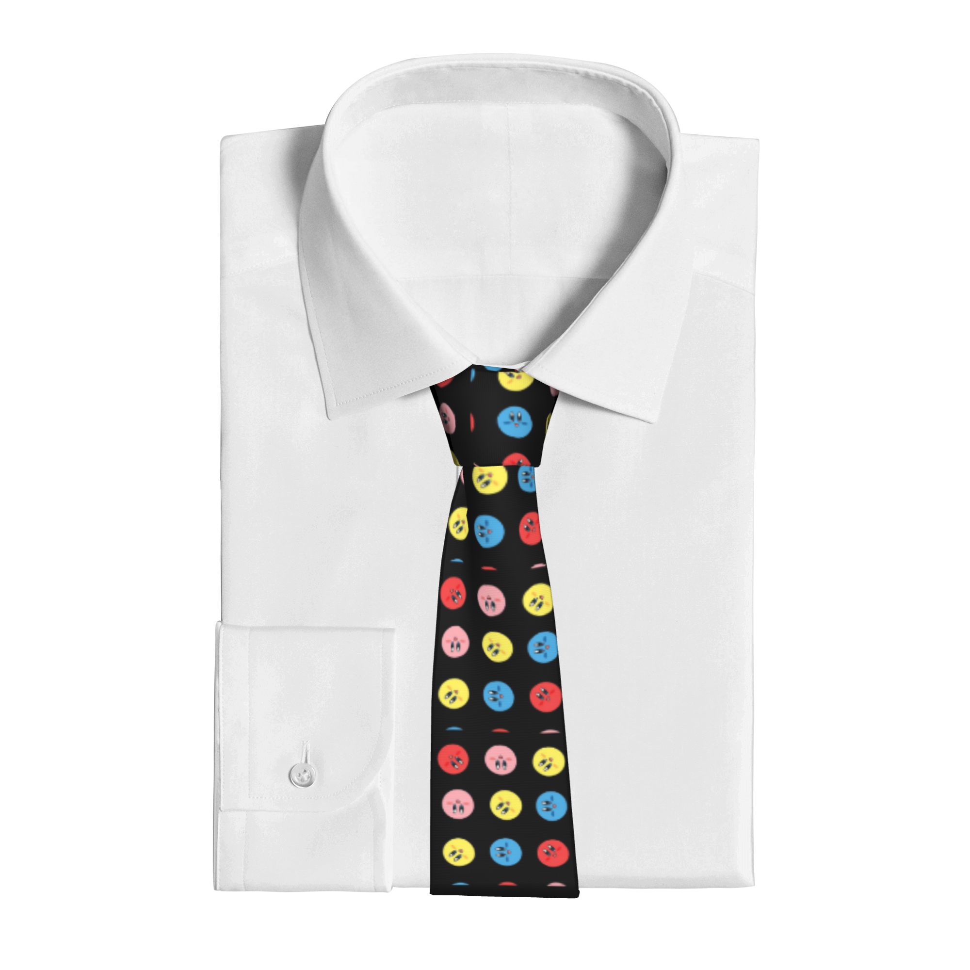 Rolling Kirby Pattern Neckties - مراجعة Cosplay Prop Pattern وسعره