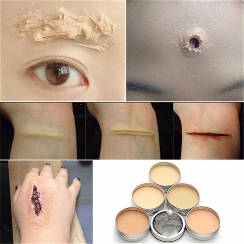 30g Face Body Fake Scar Wax Ha - مراجعة Cosplay Prop Paint وسعره