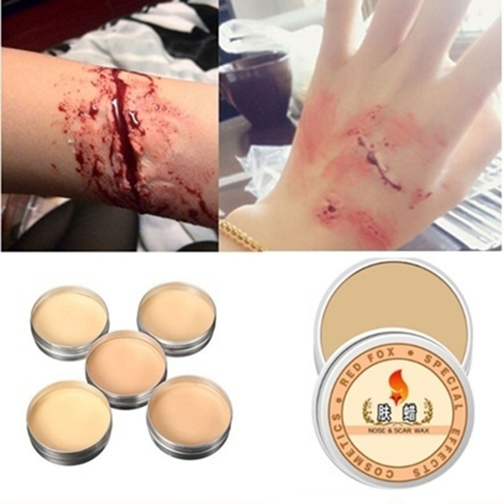 30g Face Body Fake Scar Wax Ha - مراجعة Cosplay Prop Paint وسعره