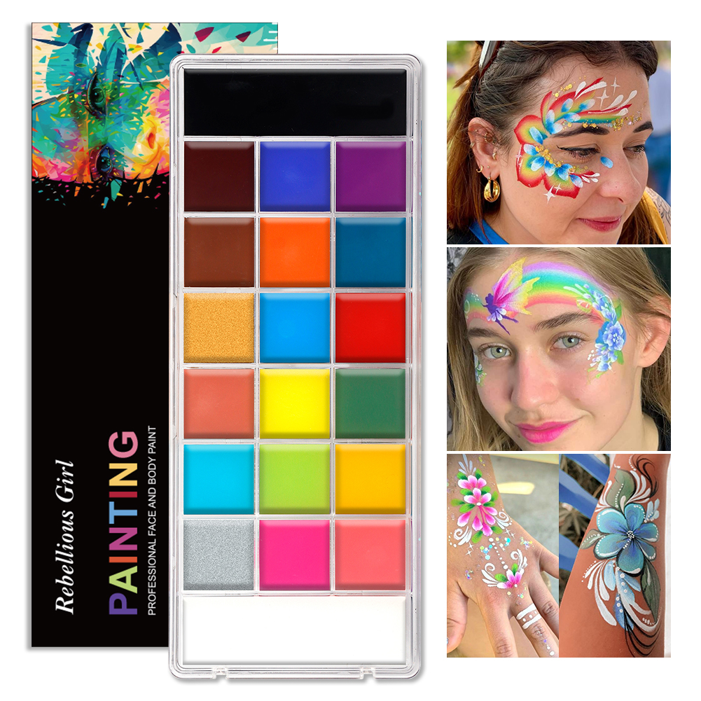 20 Colors Professional Face Pa - مراجعة Cosplay Prop Paint وسعره