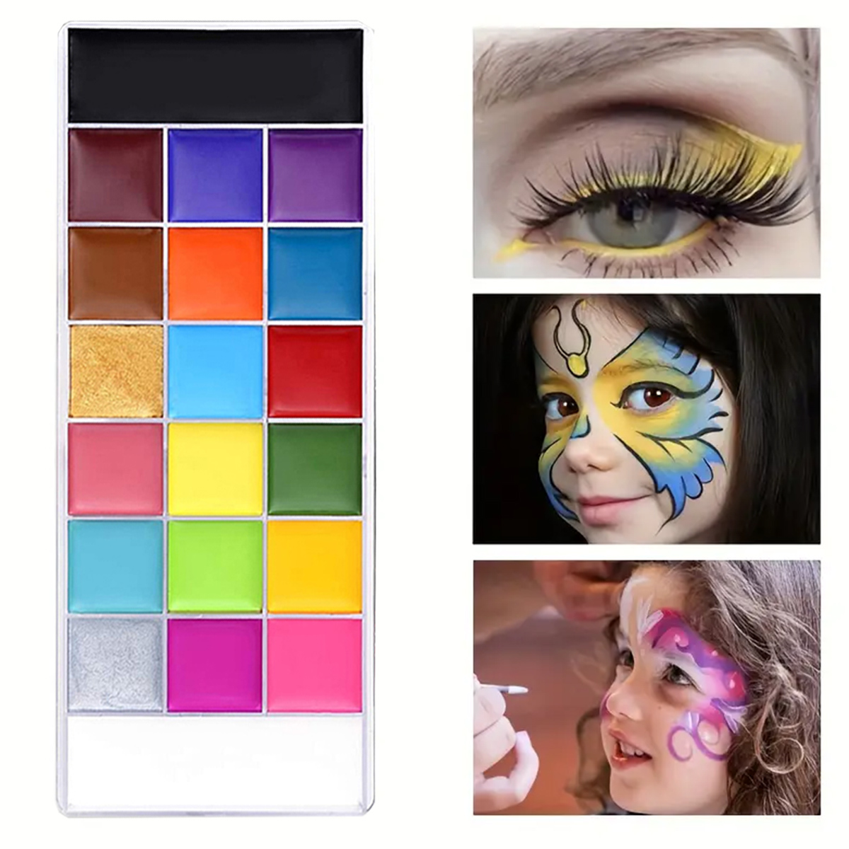 20 Colors Professional Face Pa - مراجعة Cosplay Prop Paint وسعره