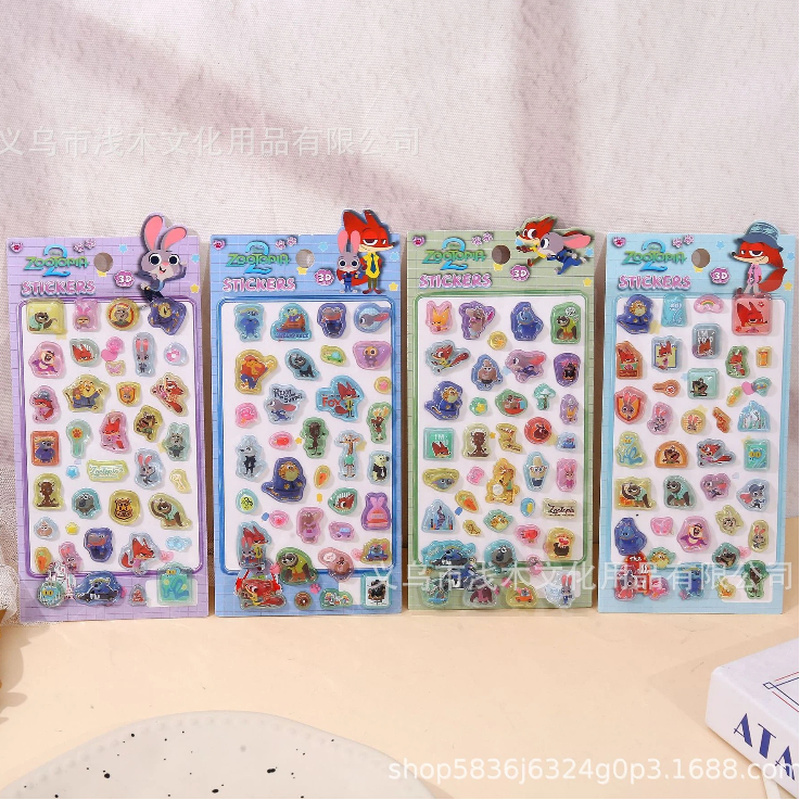 40pcs Kawaii Zootopia 3d Relie - مراجعة Cosplay Prop Diy وسعره