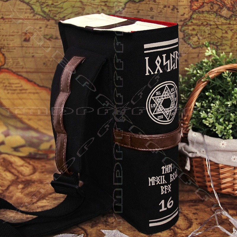 Anime Magic Book Shoulder Bag  - مراجعة Cosplay Prop Book وسعره