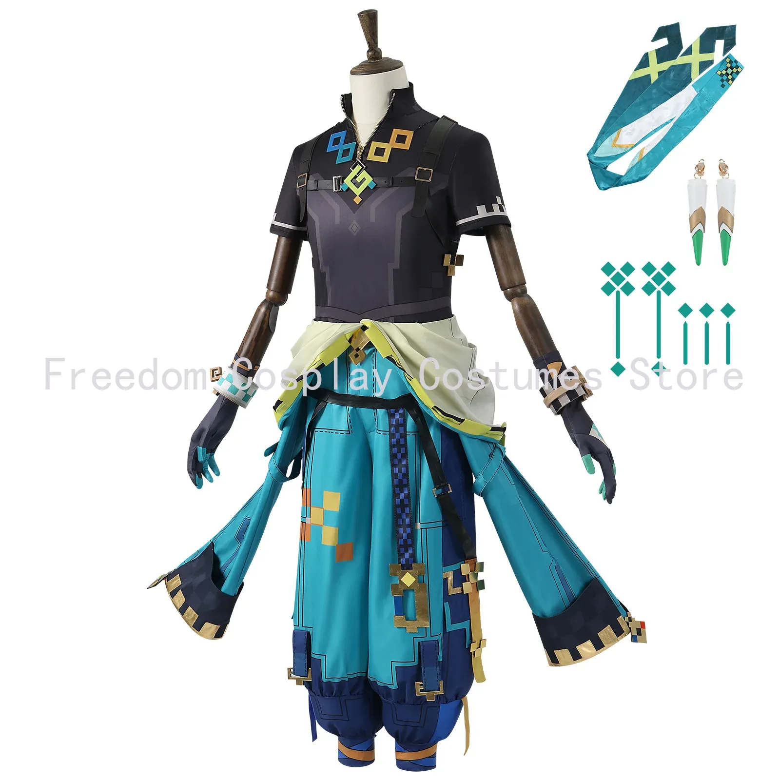 Game Genshin Impact Kinich Cos - مراجعة Prop For Cosplay وسعره