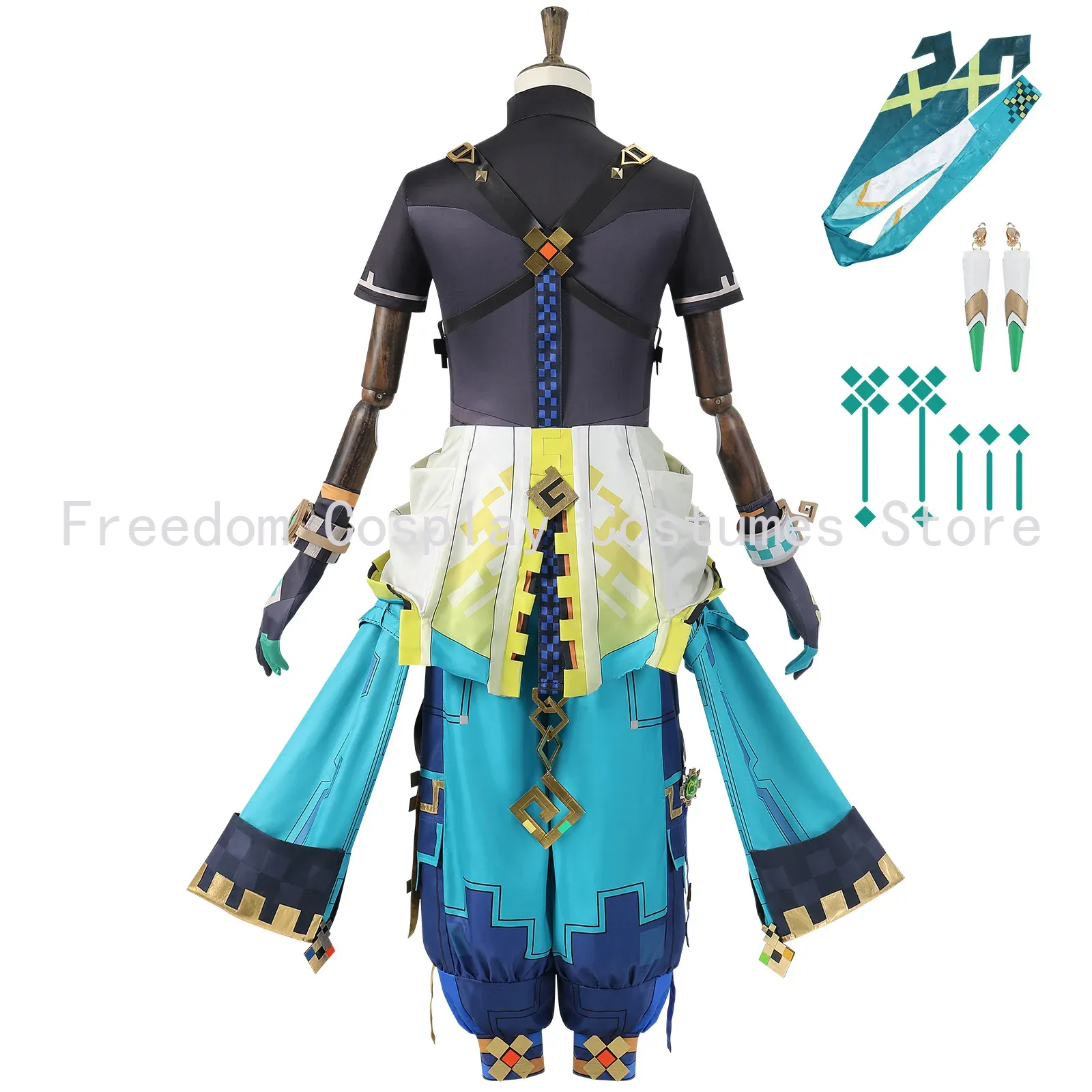 Game Genshin Impact Kinich Cos - مراجعة Prop For Cosplay وسعره