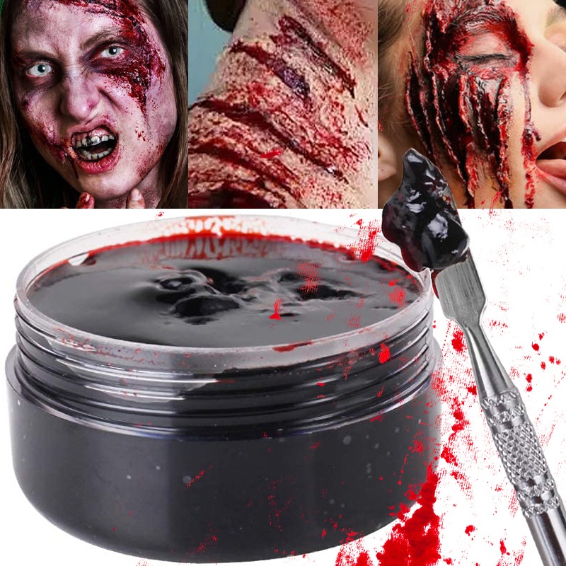 1/3pcs Halloween Blood Gel Lon - مراجعة Cosplay Prop Painting وسعره