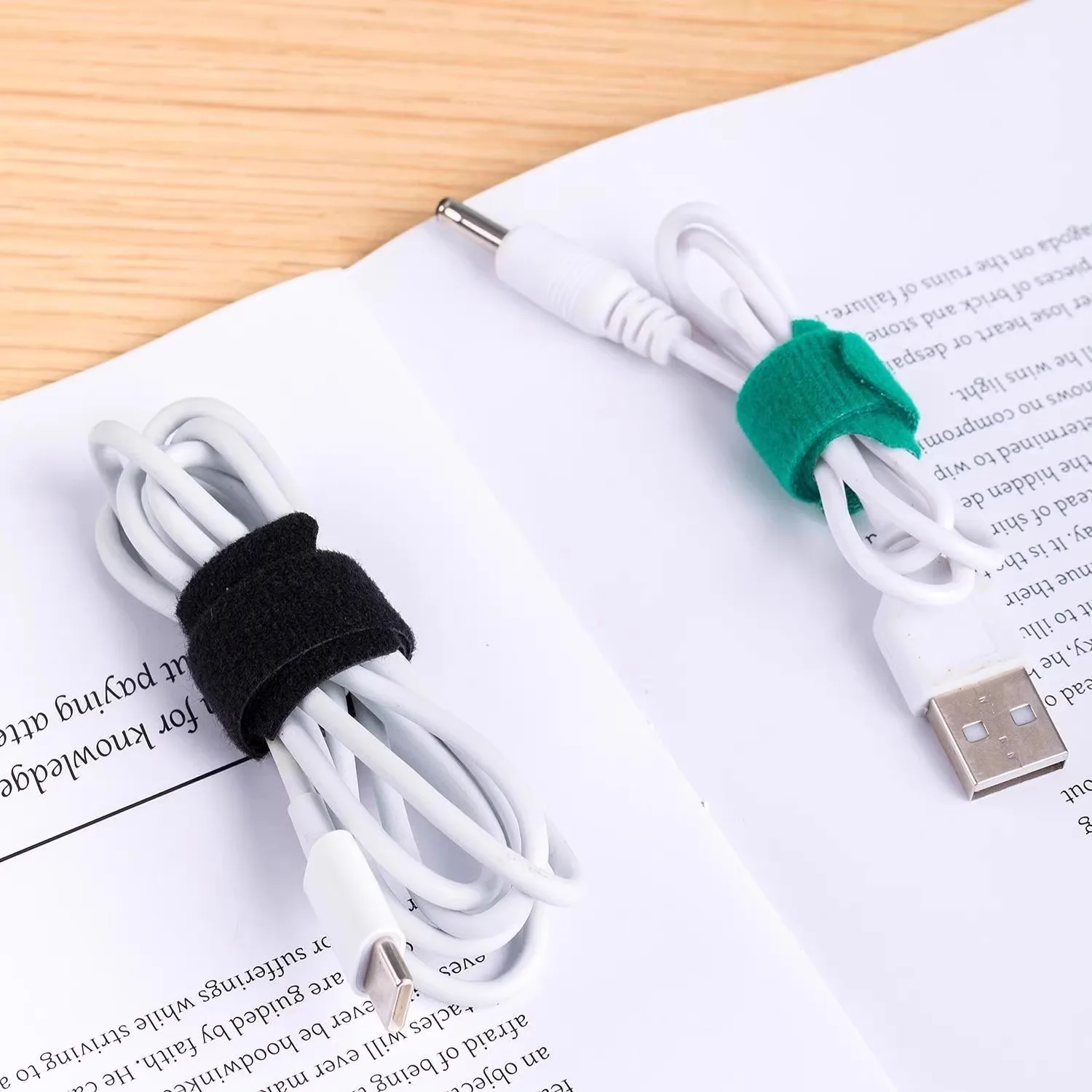 Cut-Free Reusable Cable Organi - مراجعة Velcro Hook Loop وسعره