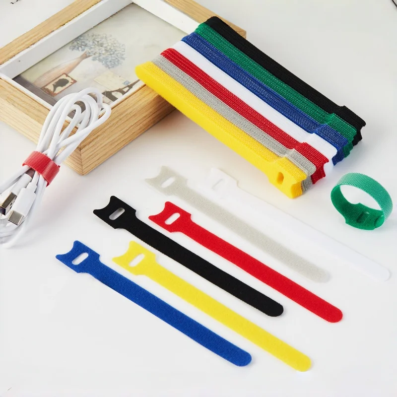 Cut-Free Reusable Cable Organi - مراجعة Velcro Hook Loop وسعره