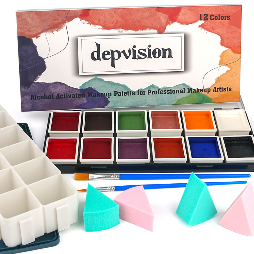 Depvision Alcohol Activated Fa - مراجعة Body Paint Sfx وسعره