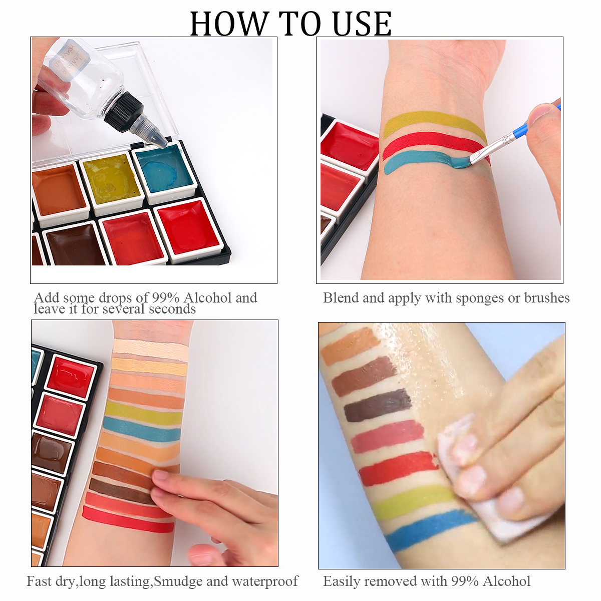Depvision Alcohol Activated Fa - مراجعة Body Paint Sfx وسعره