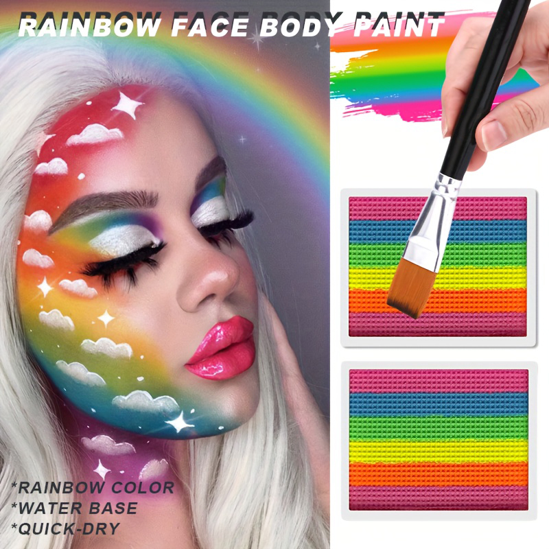 Rainbow Face and Body Paint Se - مراجعة Body Paint Sfx وسعره