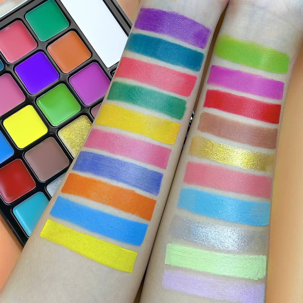 22 Color Face Body Painting Ki - مراجعة Cosplay Prop Paint وسعره