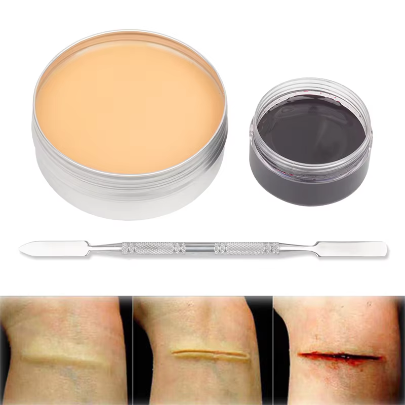SFX Makeup Kit Scars Wax Hallo - مراجعة Body Paint Sfx وسعره
