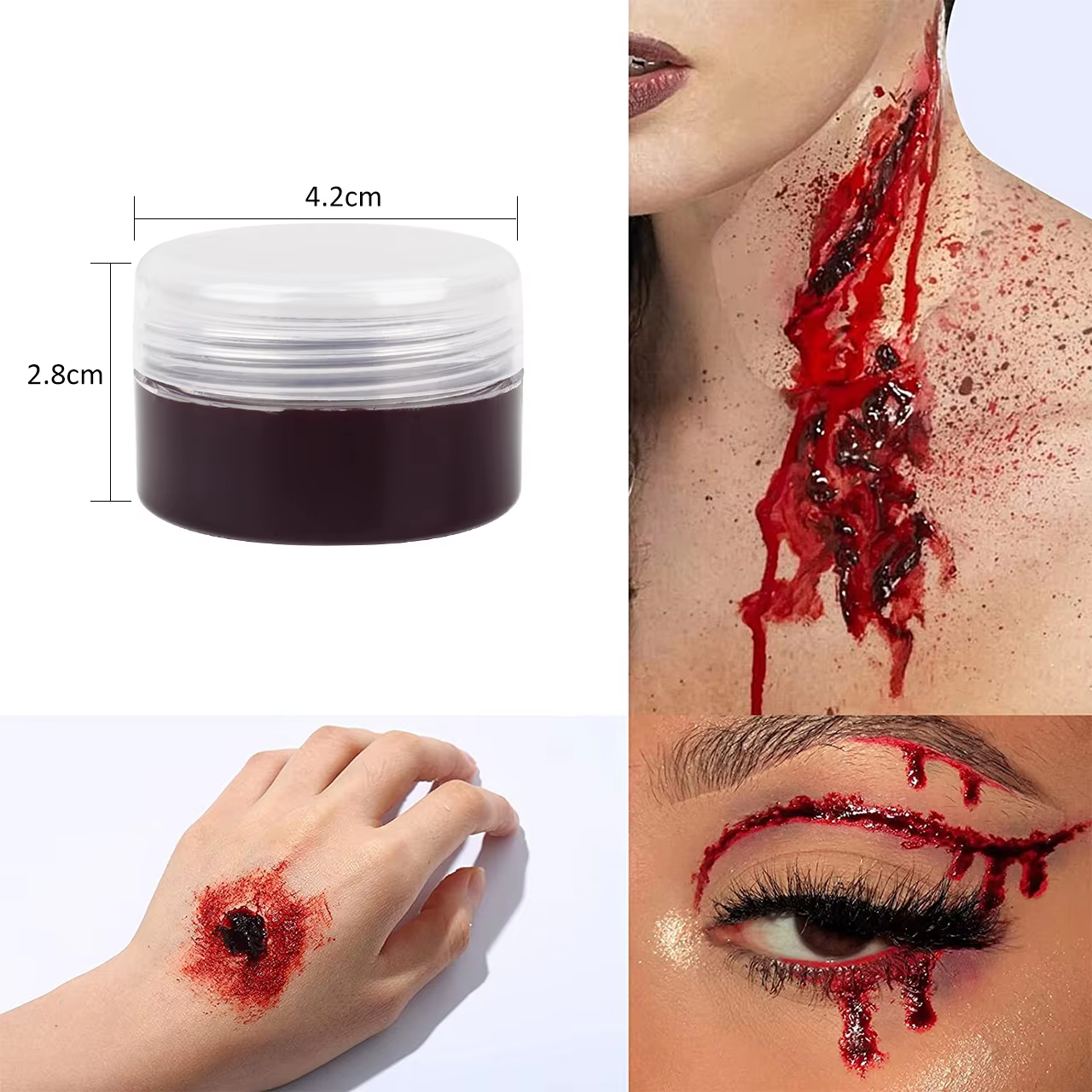SFX Makeup Kit Scars Wax Hallo - مراجعة Body Paint Sfx وسعره