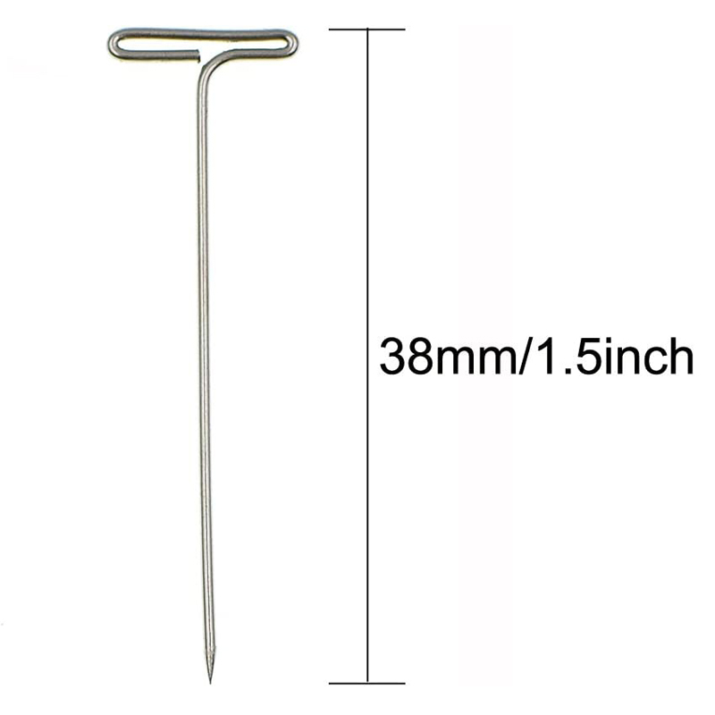 50/100Pcs T Pins With Plastic  - مراجعة Cosplay Prop Foam وسعره