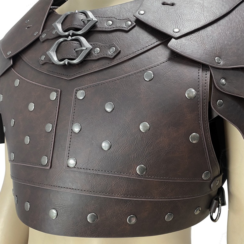Medieval Studded Shoulder Ches - مراجعة Prop For Cosplay وسعره
