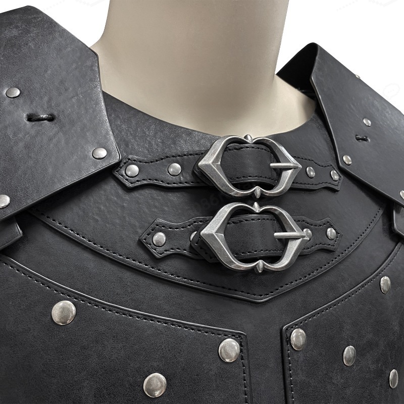 Medieval Studded Shoulder Ches - مراجعة Prop For Cosplay وسعره