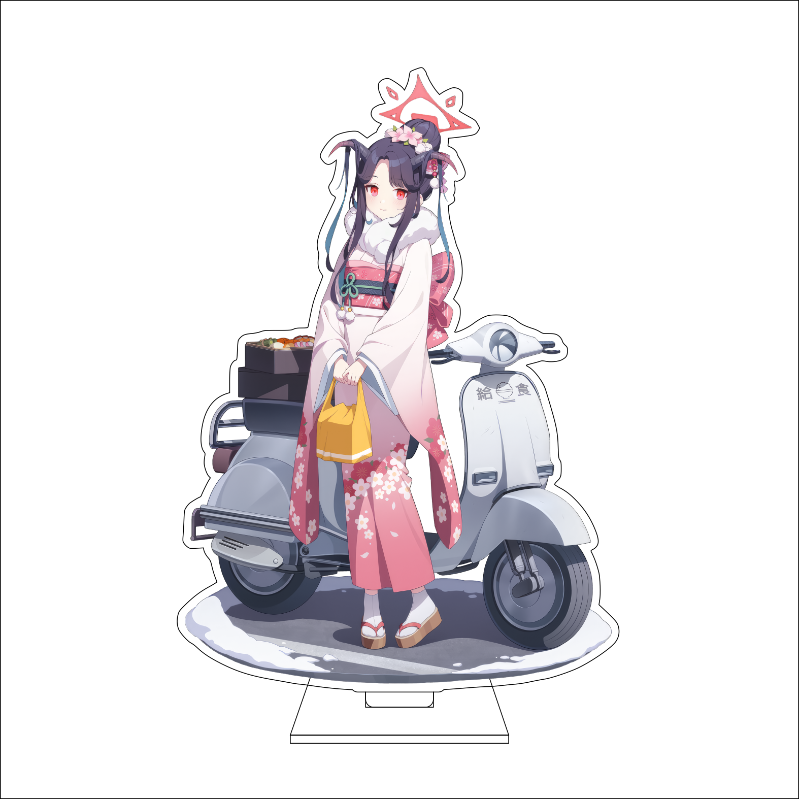 16CM Anime Blue Archive Cospla - مراجعة Anime Cosplay Prop وسعره