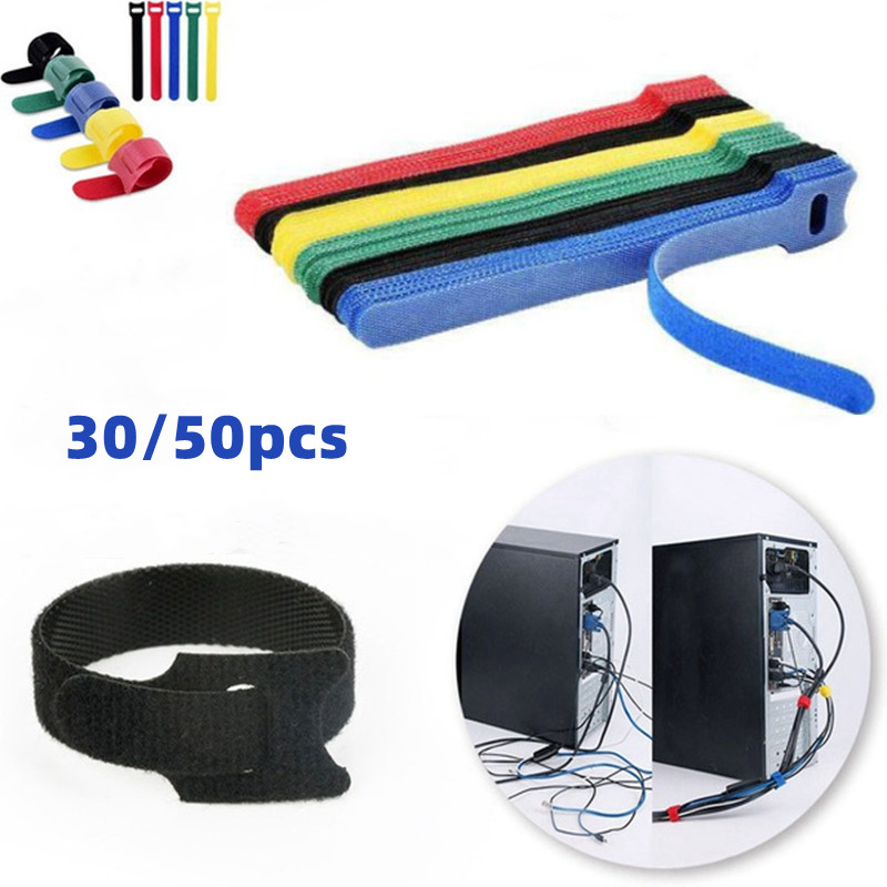 Velcros for Cables Cable Ties  - مراجعة Velcro Hook Loop وسعره