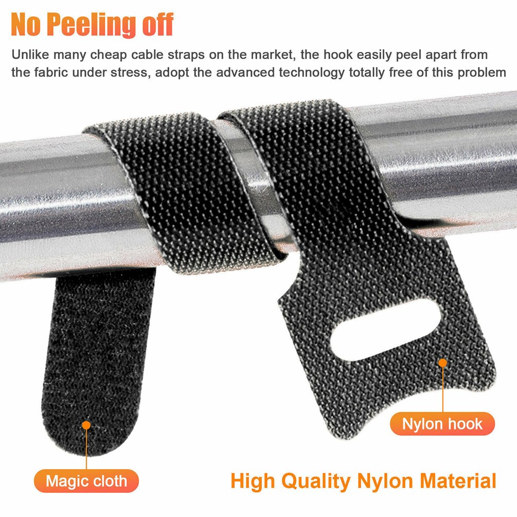 Velcros for Cables Cable Ties  - مراجعة Velcro Hook Loop وسعره