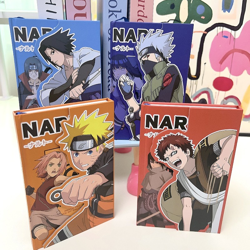 Anime Naruto Color Page Book:  - مراجعة Cosplay Prop Book وسعره
