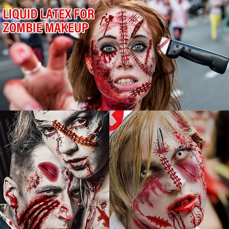 2pcs Liquid Latex Halloween SF - مراجعة Body Paint Sfx وسعره