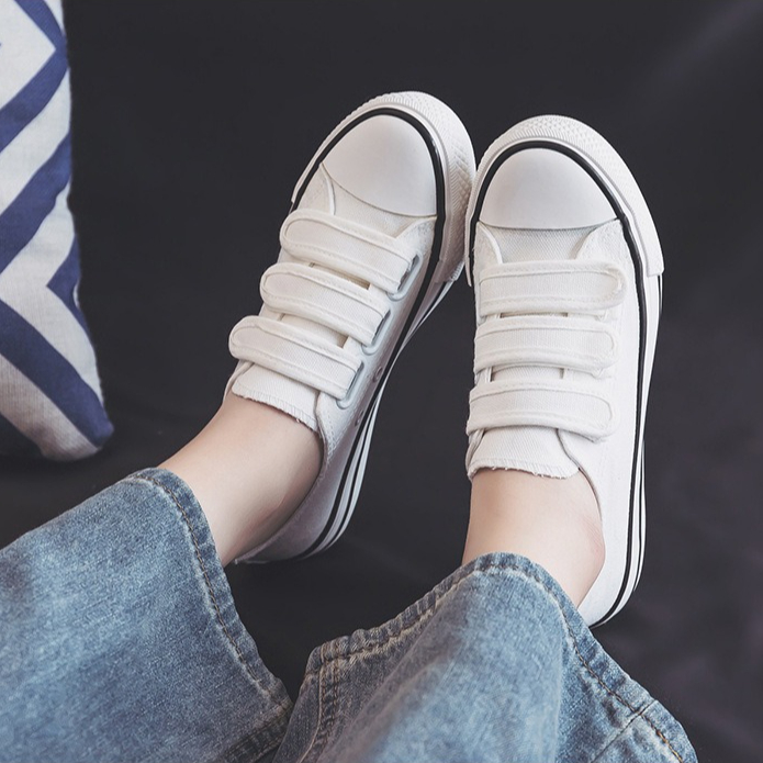 New style Velcro low-top white - مراجعة Velcro Hook Loop وسعره