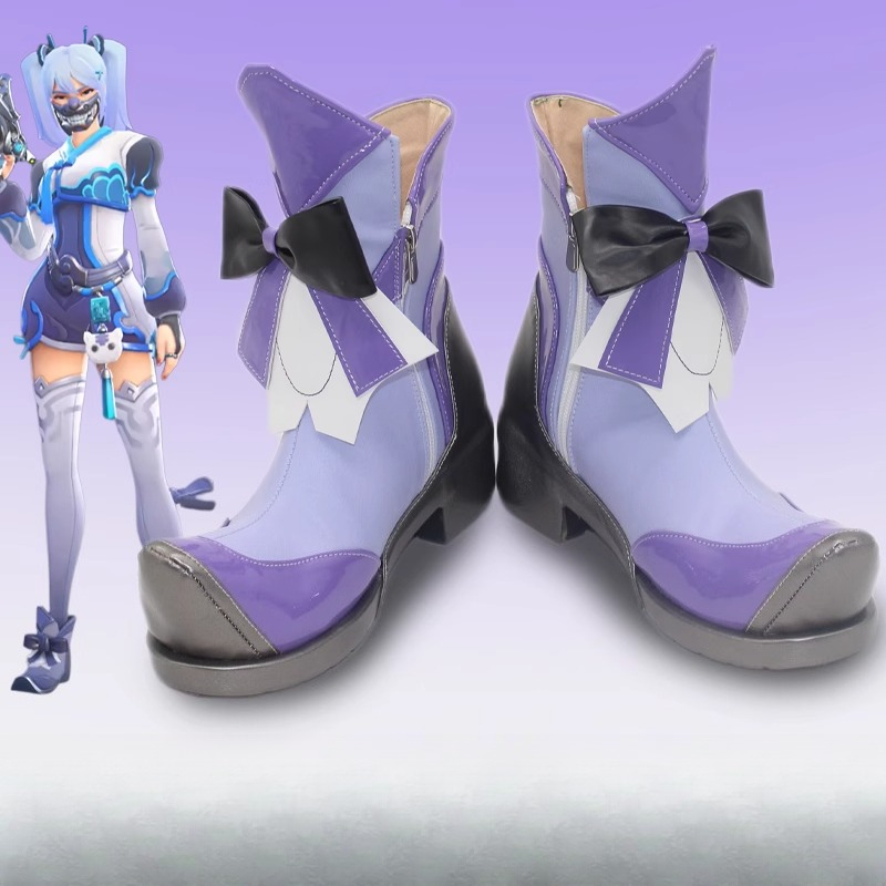 Anime DVA Cosplay Shoes Game O - مراجعة Dva Cosplay Prop وسعره
