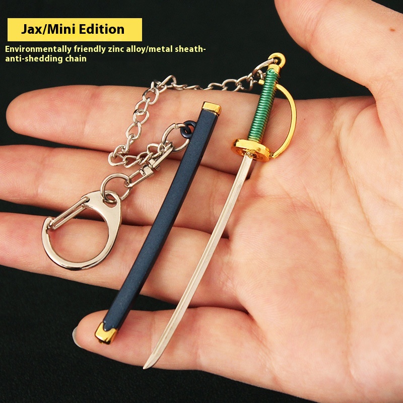 9cm One Piece Sword Zoro Enma  - مراجعة Cosplay Prop Katana وسعره