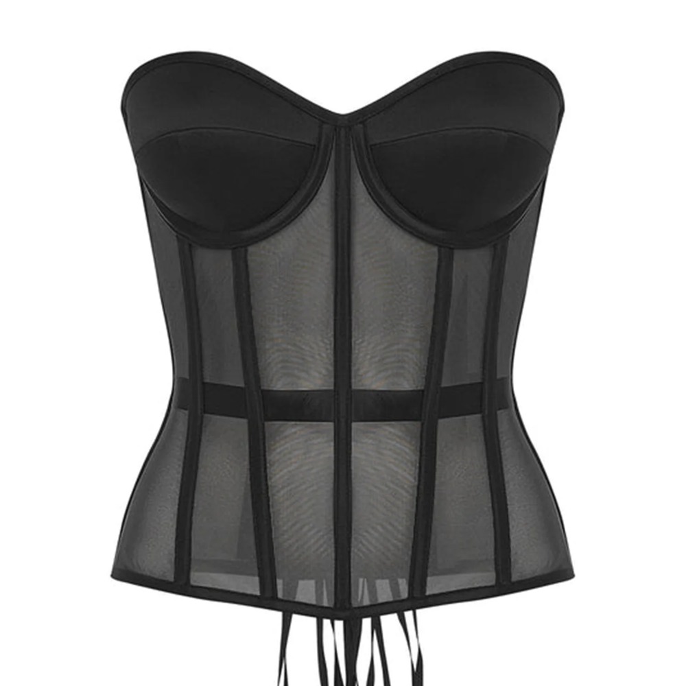 Women Corset Bustier Tops Sexy - مراجعة Boning Corset Steel وسعره
