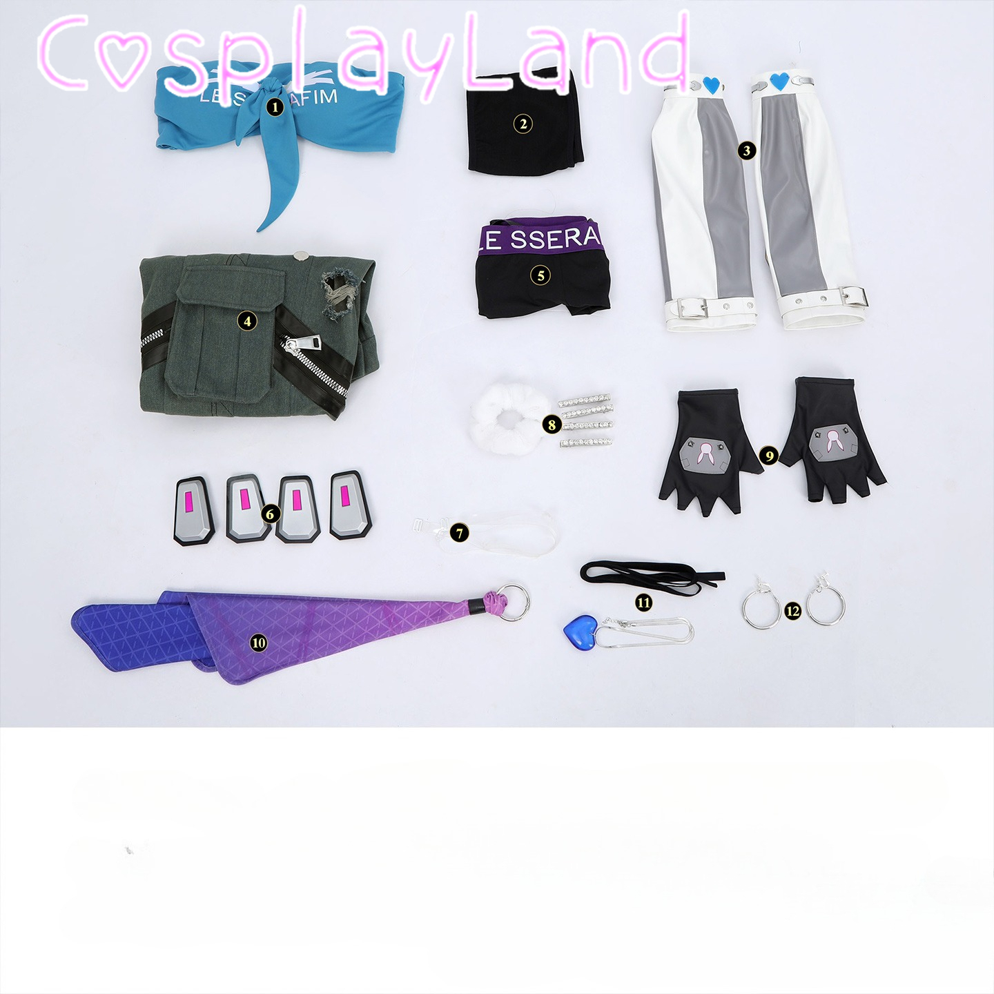 Game OW DVA Cosplay Girl Group - مراجعة Dva Cosplay Prop وسعره