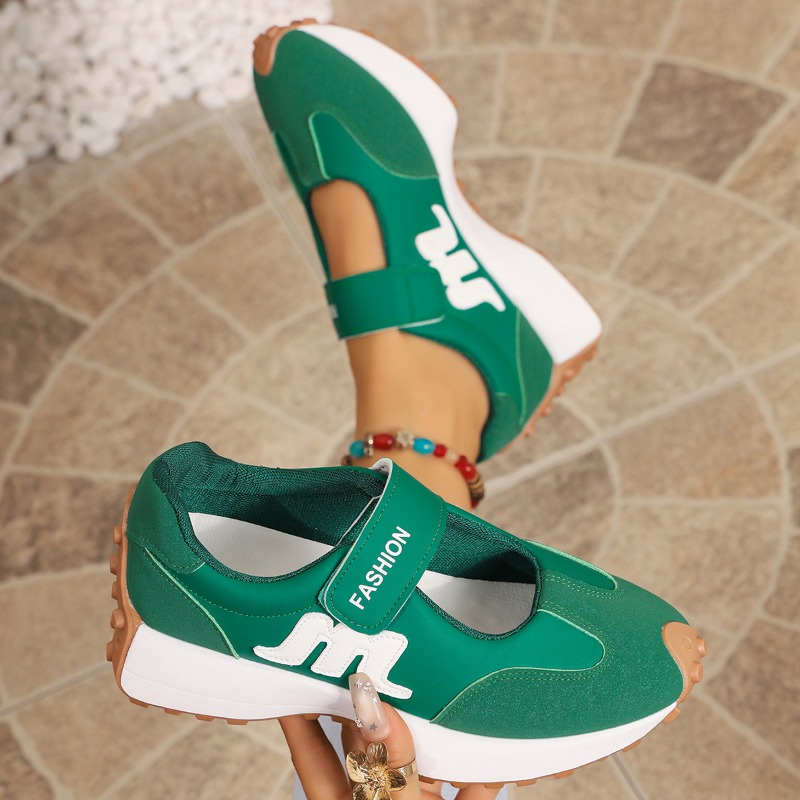 Spring and Autumn New Women's  - مراجعة Velcro Hook Loop وسعره