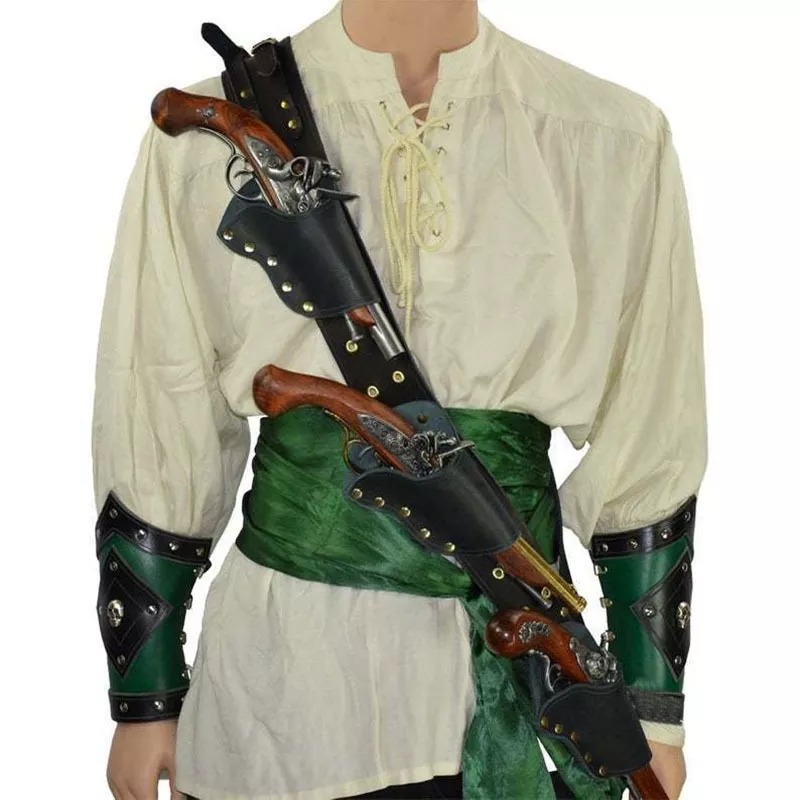 Renaissance Pirate Flintlock P - مراجعة Cosplay Prop Bag وسعره